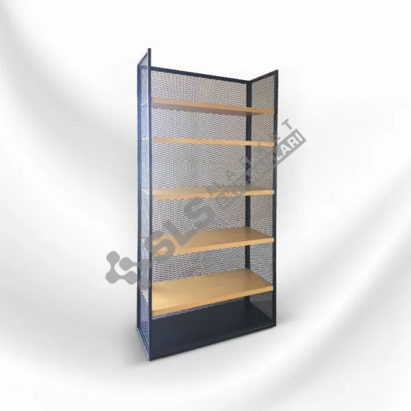 İki Katlı Aynalı Manav Reyonu