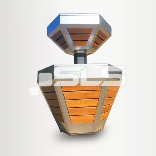 İki Katlı Aynalı Manav Reyonu