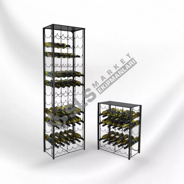 İki Katlı Aynalı Manav Reyonu