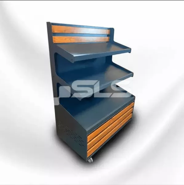 İki Katlı Aynalı Manav Reyonu