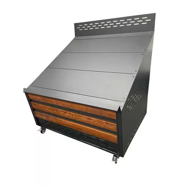 İki Katlı Aynalı Manav Reyonu